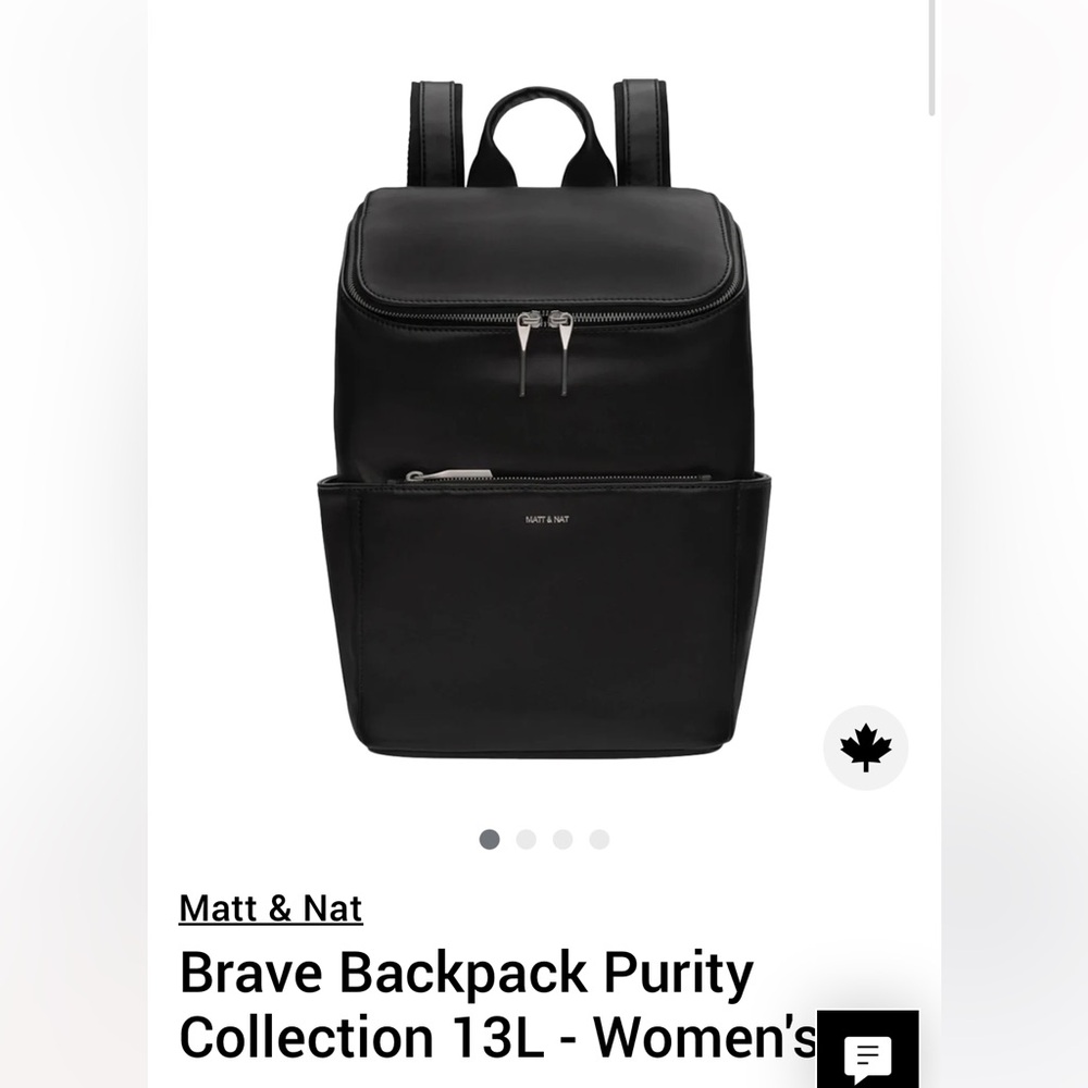 Matt & Nat Brave Backpack Purity Collection 13L